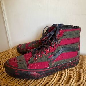 Vans House of Terror x Sk8-Hi Sneaker The Nightmare on Elm Street
